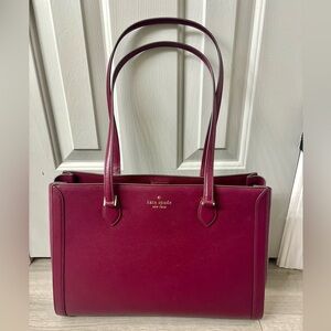 Kate Spade Leather Laptop Tote, (2 months old)